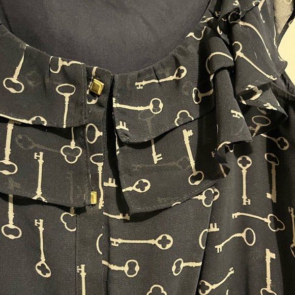 Banana Republic Chiffon-ish Buttonup Dress - Picture 5 of 9